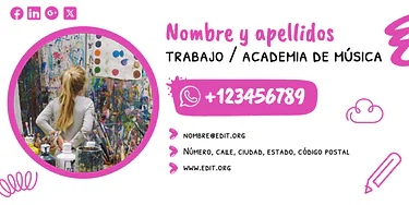 Edita una firma de email