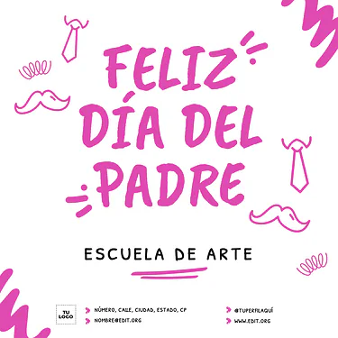 Edita un folleto de Clases de Arte