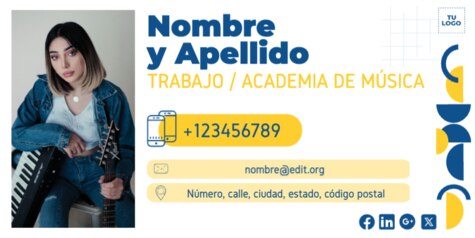 Edita una firma de email