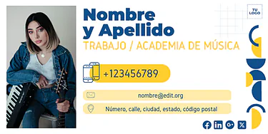 Edita una firma de email