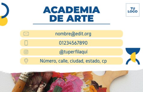 Edita una tarjeta de visita