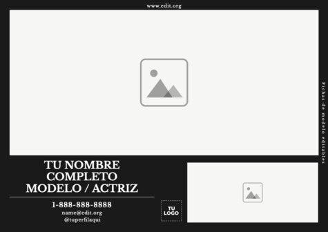Edita una Comp Card