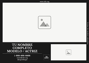 Edita una Comp Card