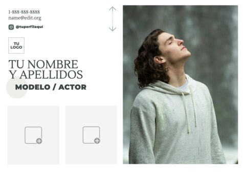 Edita una Comp Card