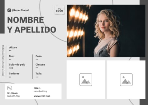 Edita una Comp Card