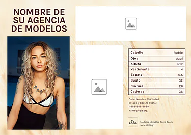Edita una Comp Card