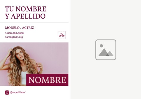 Edita una Comp Card