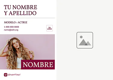 Edita una Comp Card