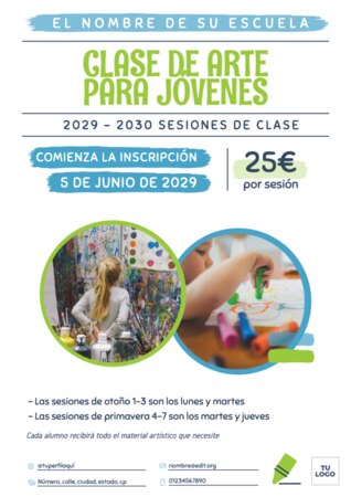 Edita un diseño para cursos online