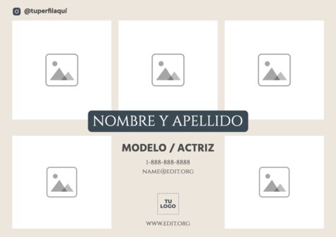 Edita una Comp Card