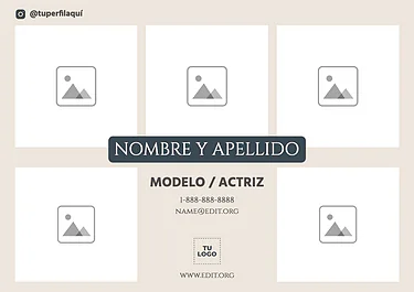 Edita una Comp Card