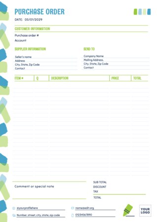 Edit an Order Template