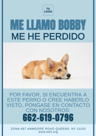 Crear cartel para tu mascota