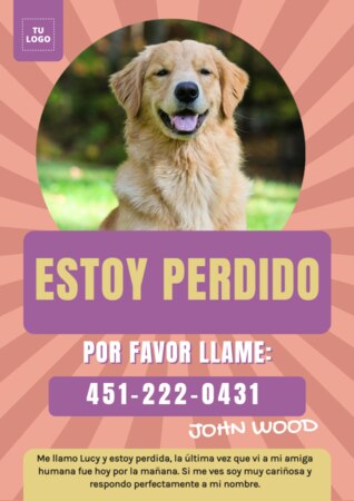Crear cartel para tu mascota