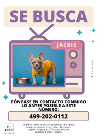 Crear cartel para tu mascota