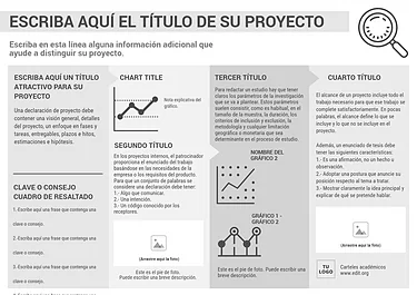 Edita un póster de investigación