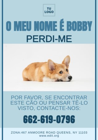 Crie um cartaz para seu animal de estimação