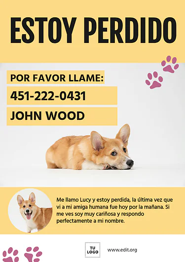 Crear cartel de Se Busca gratis