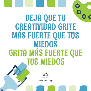 Edita un folleto de Clases de Arte