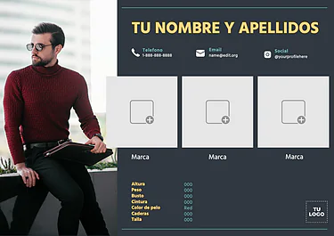 Edita una Comp Card