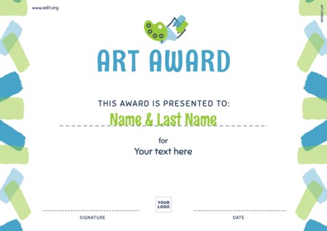 Create my diploma or certificate