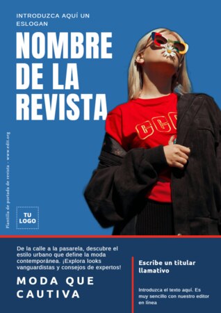 Edita tu portada de revista