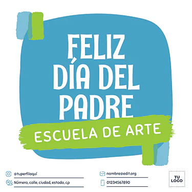 Edita un folleto de Clases de Arte