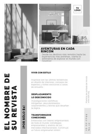 Edita tu portada de revista