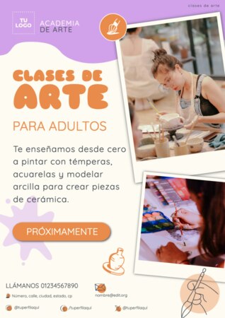 Edita un cartel o póster