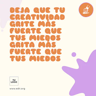 Edita un folleto de Clases de Arte