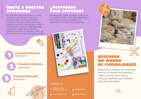Edita un Folleto