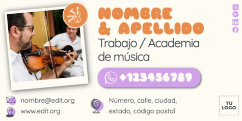 Edita una firma de email