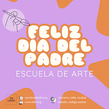 Edita un folleto de Clases de Arte