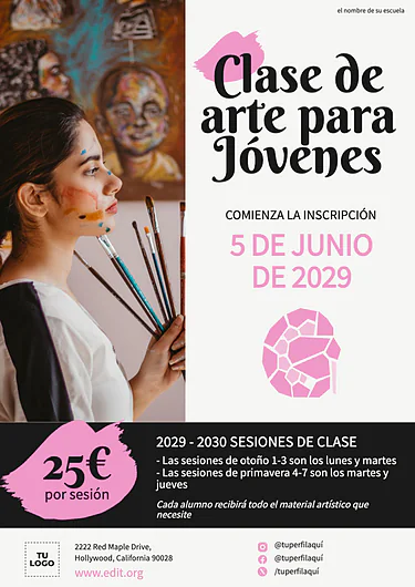Edita una plantilla A4