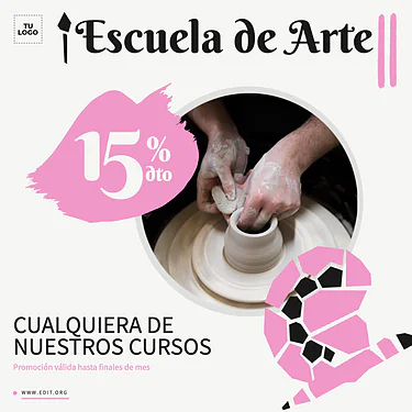 Edita un folleto de Clases de Arte