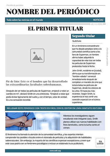 Edita una plantilla de Noticia