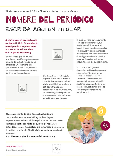 Edita una plantilla de Noticia