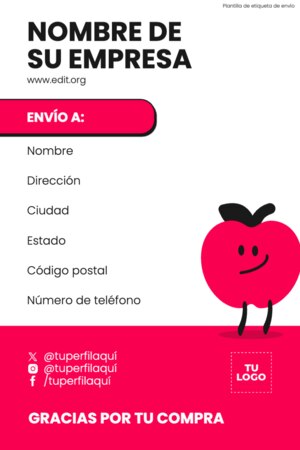 Edita una Etiqueta de Paquete