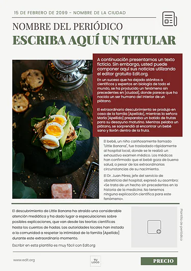 Edita una plantilla de Noticia