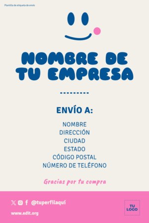 Edita una Etiqueta de Paquete