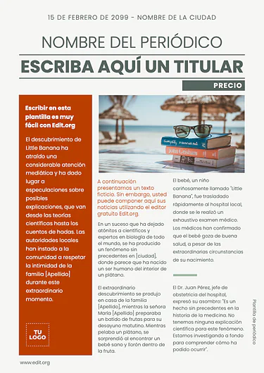 Edita una plantilla de Noticia
