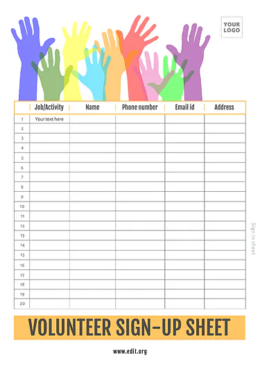 Edit a Sign Up Sheet