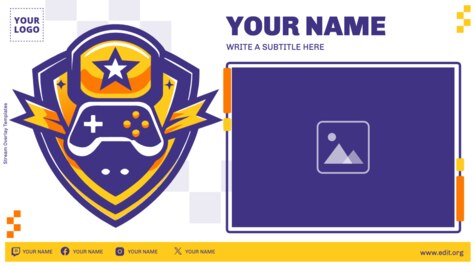 Bearbeiten eines Stream-Overlay-Layouts