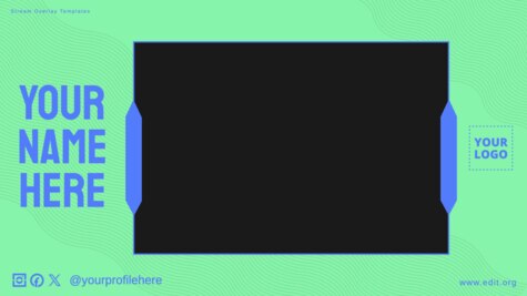 Bearbeiten eines Stream-Overlay-Layouts