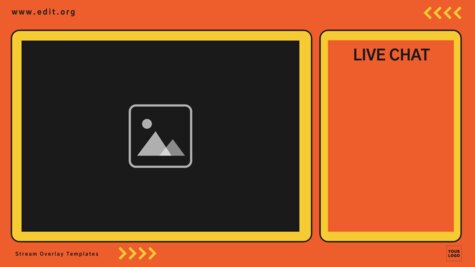 Bearbeiten eines Stream-Overlay-Layouts