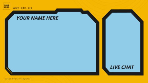 Bearbeiten eines Stream-Overlay-Layouts