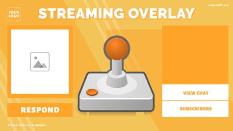 Bearbeiten eines Stream-Overlay-Layouts