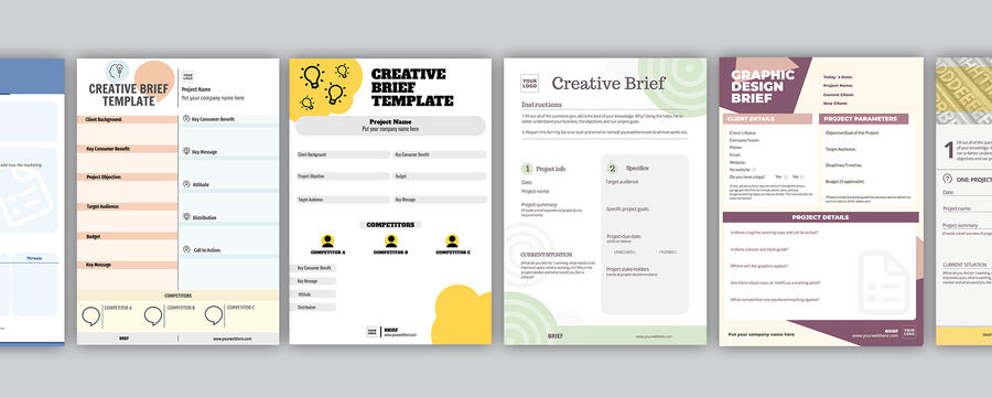 Marketing Brief Templates To Edit Online