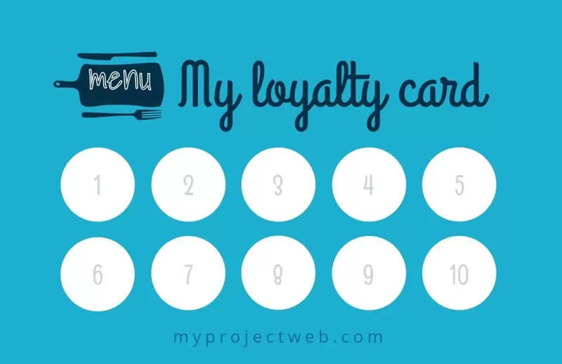 loyalty card template