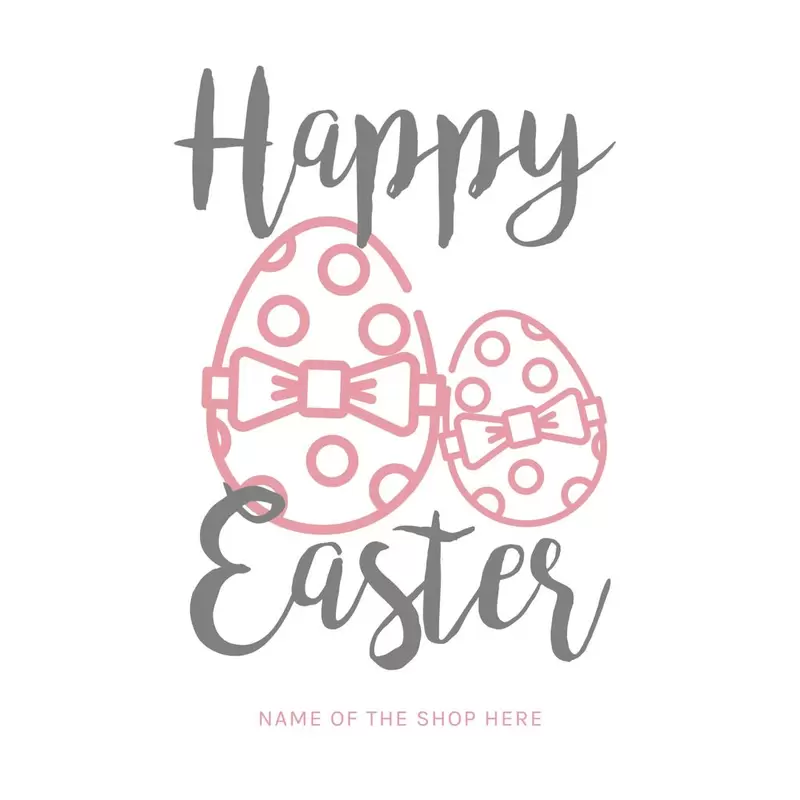 easter card template